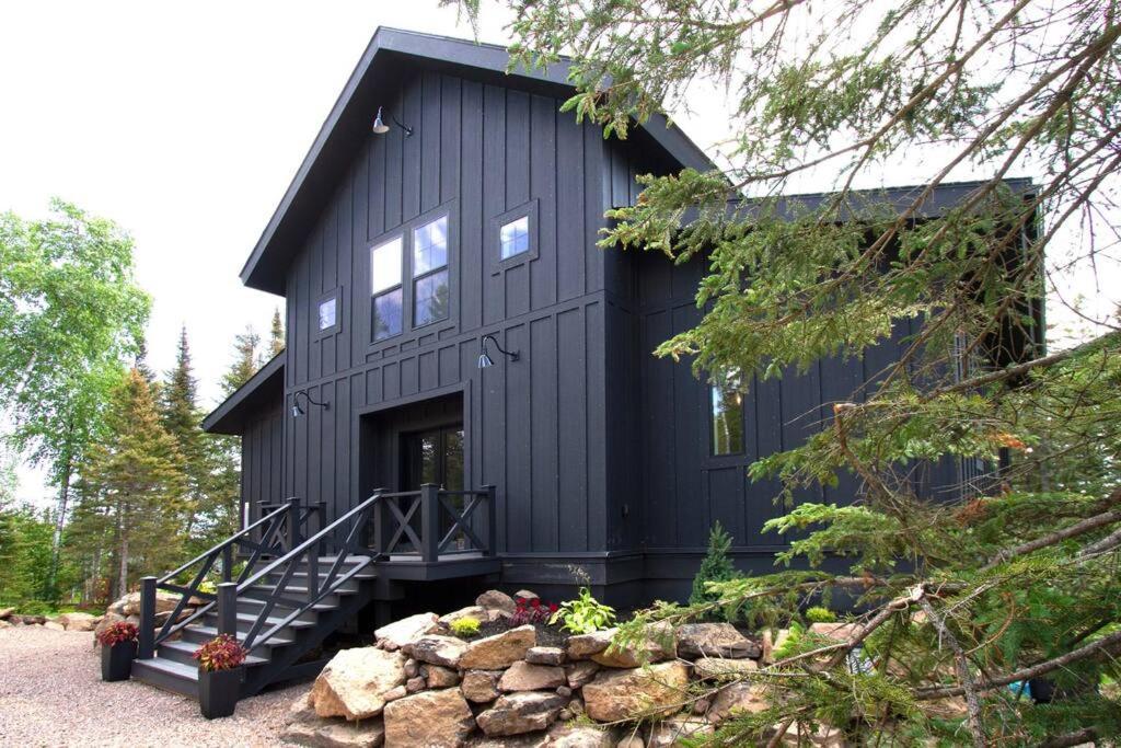 New Rustic Modern Cabin At Lutsen Mountains Exterior foto